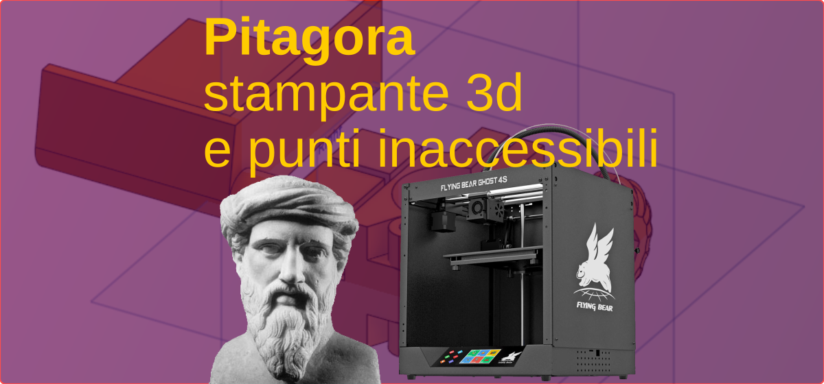 Pitagora, stampante 3d e punti inaccessibili
